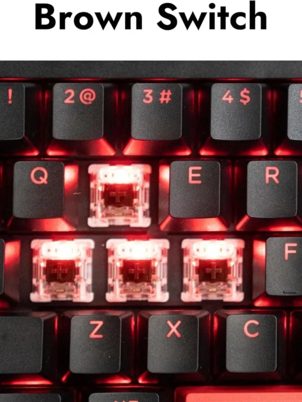 Lemokey X3 Mechanical Gaming Keyboard Wired, 100% Layout, Red Switches, Black